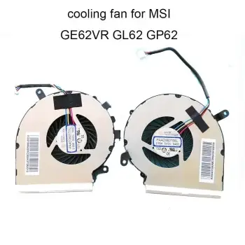PAAD06015SL N402 N403 Computer Fans For MSI GE62VR GP62MVR GL62VR GP62VR GL62M CPU GPU Cooling Fan N366 N371 DC5V 0.55A 4pin New