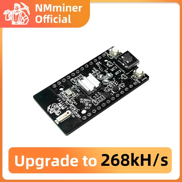 NMMiner Official new code Nerdminer 256KH/s*4=1MH/s deeply optimized ESP32 Mini BTC Solo Lottery Lucky Miner botchain tower - Image 2