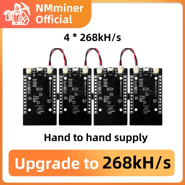NMMiner Official new code Nerdminer 256KH/s*4=1MH/s deeply optimized ESP32 Mini BTC Solo Lottery Lucky Miner botchain tower - Image 4
