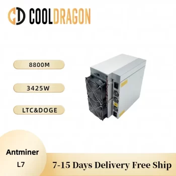 Bitmain Antminer L7 8800M Scrypt Litecoin LTC Miner 9050M