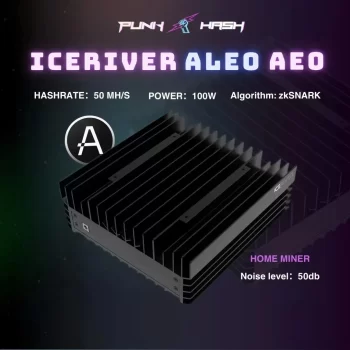 ICERIVER ALEO AE0 with 60Mh/s 120w Power consumption Aleo miner
