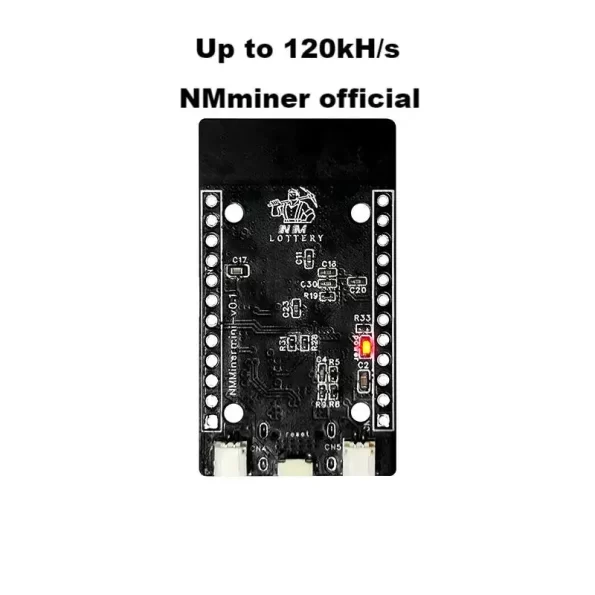 New NMMiner Official bot chain Lucky Christmas gift lucky BTC Solo Lottery Ticket Miner 117KH * 8=936KH/s higher nerdminer v2 - Image 6