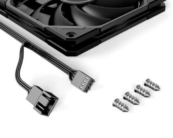 ID-COOLING TF-12015-K Slim Low Profile Cooling Fan 4Pin PWM High Air Pressure,Low Noise&Big Airflow,For CPU&GPU&VGA cooler - Image 6