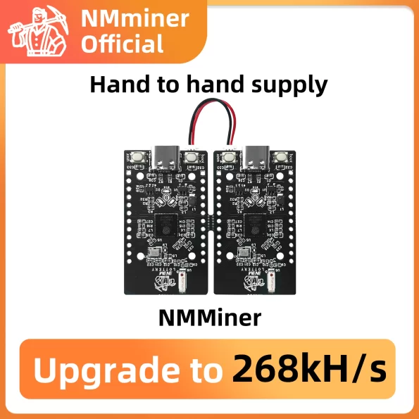 NMMiner Official new code Nerdminer 256KH/s*4=1MH/s deeply optimized ESP32 Mini BTC Solo Lottery Lucky Miner botchain tower - Image 3